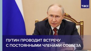 Путин проводит встречу с постоянными членами Совбеза