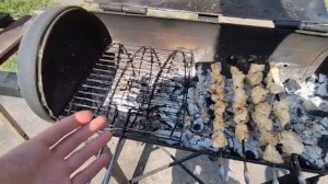 Мангал из газового баллона своими руками