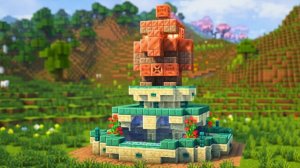 МАЙНКРАФТ Как построить фонтан «Медный голем» - Minecraft новые видео