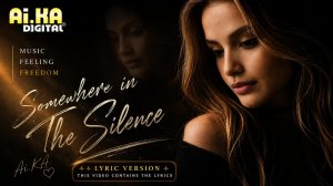 Somewhere In The Silence - AI.KA Digital Singer  (Lyric Version)