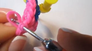 25 урок как плести сумку из резинок на рогатке