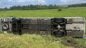 Автобус со школьниками попал в ДТП на трассе «Саяны» в Красноярске