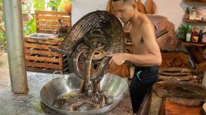 Угорь, приготовленный в темном пиве — это невероятно вкусно!
