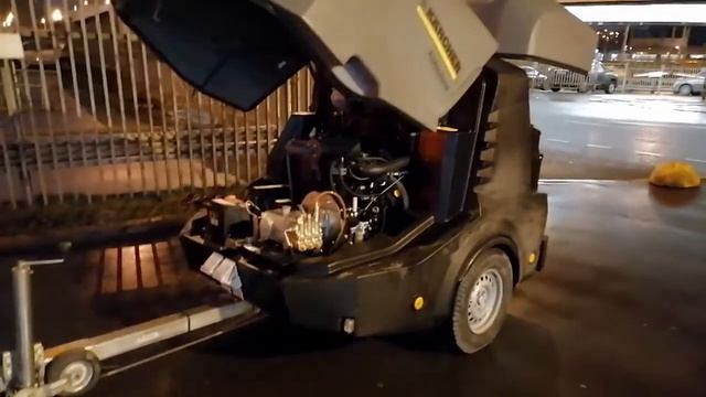 Kärcher HDS 9/50 – сверхвысокое давление в московском метро! смотреть онлайн