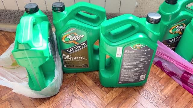 Масло Quaker State 0w-20. Покупка моторного масла в США.