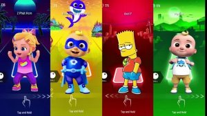 💥 МАЛЫШИ НА СТАРТЕ! Самый милый музыкальный челлендж на плитках Tiles Hop: EDM Rush! 👶🎵🏃♂️