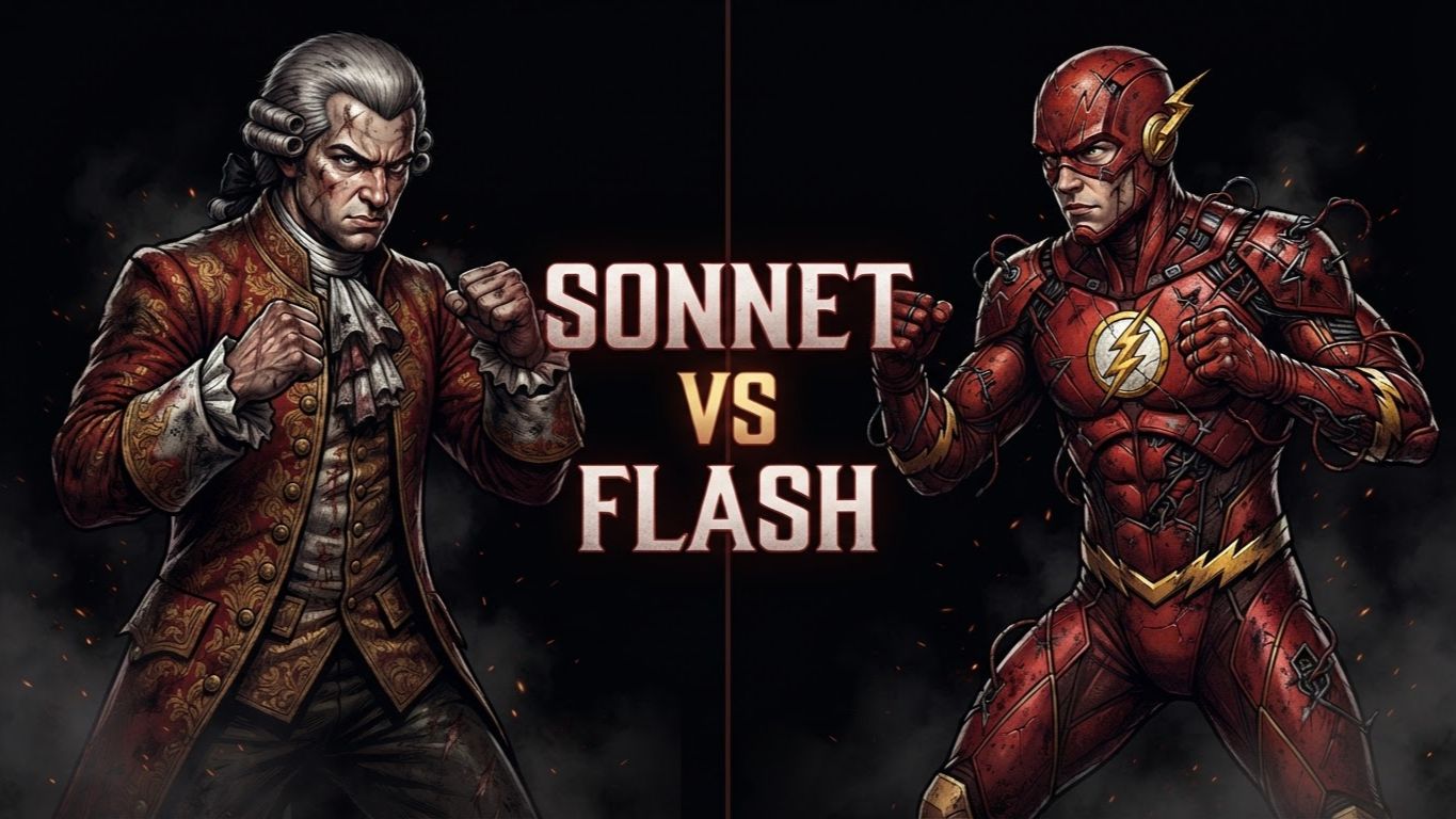 Sonnet 5 vs Flash 3.5 - быстрый тест смотреть онлайн