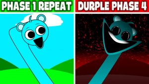 Sprunki ФАЗА 1 Но КАЖДЫЙ Repeat DURPLE TREATMENT ФАЗА 4