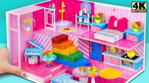 Миниатюрный картонный домик своими руками #424 ❤️ Самый милый домик из картона своими руками со спал