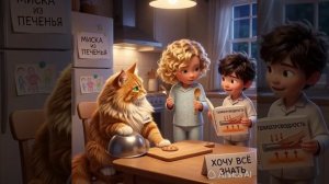 рыжий кот Персик мэйн-Кун