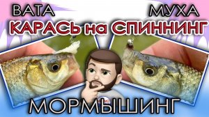 Карась на вату или муху. День рыбака. Мормышинг.