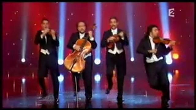 10. СКРИПКА - Канон Паганини. CANON de PAgagNINI en Le plus grand cabaret du Monde de TVFrance 2