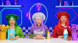 Изумрудная, Рубиновая и Алмазная Девушка #Украшение Торт Челлендж Multi DO Challenge