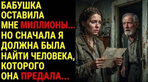 Истории из жизни Бабушка оставила наследство с жутким условием… Найдя старика, внучка потеряла речь