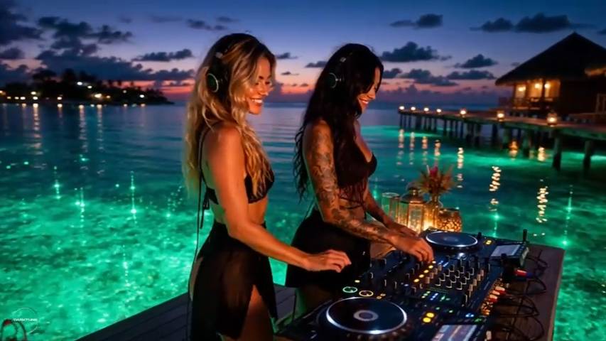 Гипнотический Dark Deep House | Мальдивы B2B | Подземный Deep Bass After Hours Mix. смотреть онлайн