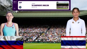 1/7 ⏰21:00 (18) 🇷🇺Екатерина Александрова - 🇹🇭Ланлана Тараруде/🏆Grand Slam 🇬🇧Уимблдон.2-й круг