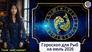 РЫБЫ - Гороскоп на июль 2026
