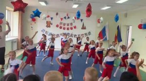 Вперёд Россия - Флешмоб в детском саду 2026 год