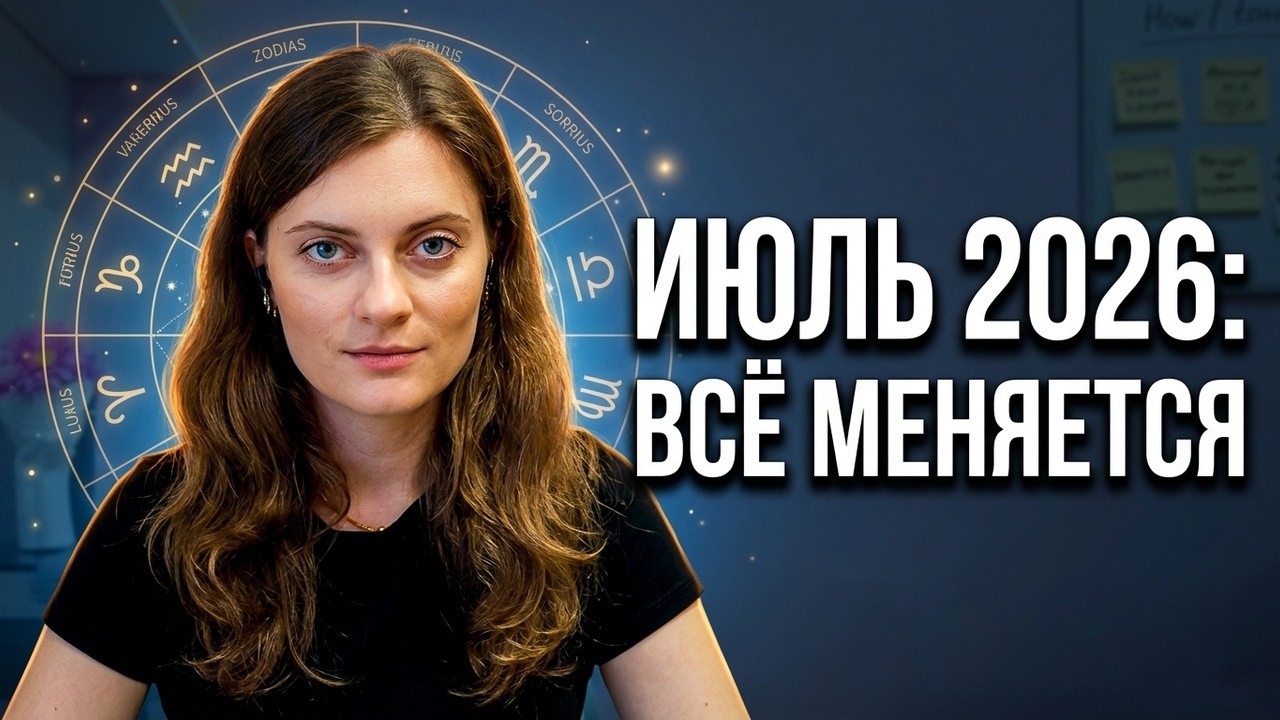 Июль 2026: месяц, когда всё меняется — астрологический прогноз