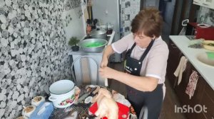 молодой картофель🥔/суп из бройлера, с пастой орзо 😋😋😋