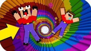 2 Нуба Проходят Дроппер В Майнкрафт | Нубик Пэнн Minecraft