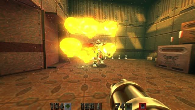 Часть 7: Warehouse – Quake 2 [Все секреты] смотреть онлайн