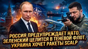 💣Себастиан Сас | Путин грозит НАТО, Киев охотится за танкерами и требует SCALP