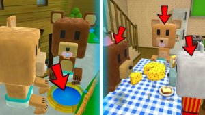 Секретный домик медвежонка! /Прохождение игры Super Bear Adventure!