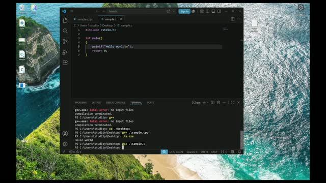 Установка С++ для работы в VSCode для Windows смотреть онлайн