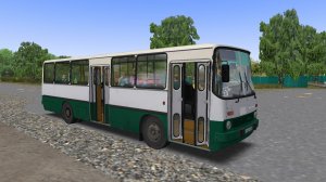 Поездка на Ikarus-260.43 по маршруту №257 по карте Мичурино 2.8