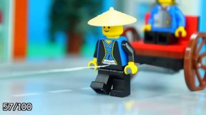 100 ТРАНСПОРТНЫХ СРЕДСТВ в LEGO...