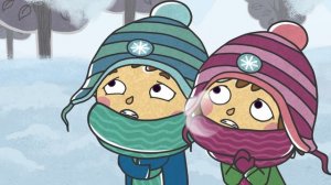 Малыши и летающие звери, 1 сезон, 3 серия. Зимняя прогулка