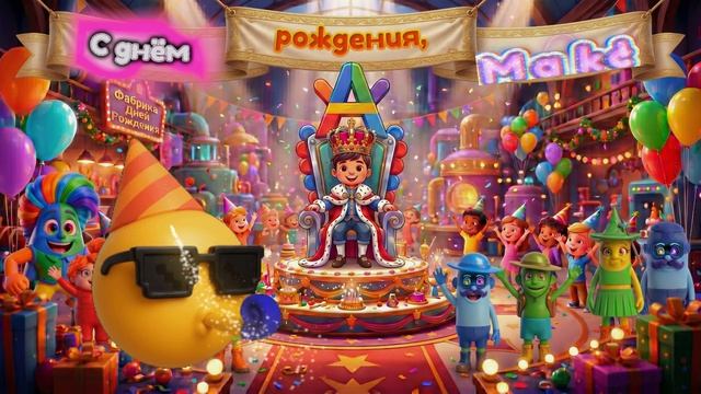 Макс, с днём рождения!