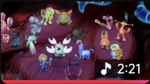 Островок Тени Вся Песня (#мсм #МоиПоющиеМонстры #msm #MySingingMonsters)