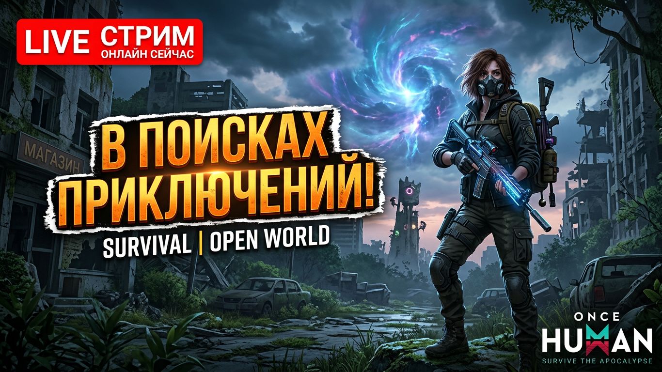 ONCE HUMAN - В ПОИСКАХ ПРИКЛЮЧЕНИЙ + ПРОКАЧКА ОРУЖИЯ смотреть онлайн