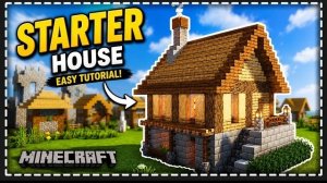 Как построить идеальный ПРОСТОЙ дом для начинающих в Майнкрафте 🏠