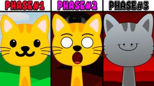 INCREDIBOX SPRUNKI: ВСЕ ФАЗЫ НОВОГО ОС CAT EMOJI! 🐈✨ ОТ 1 ДО 3! 🚀🌀