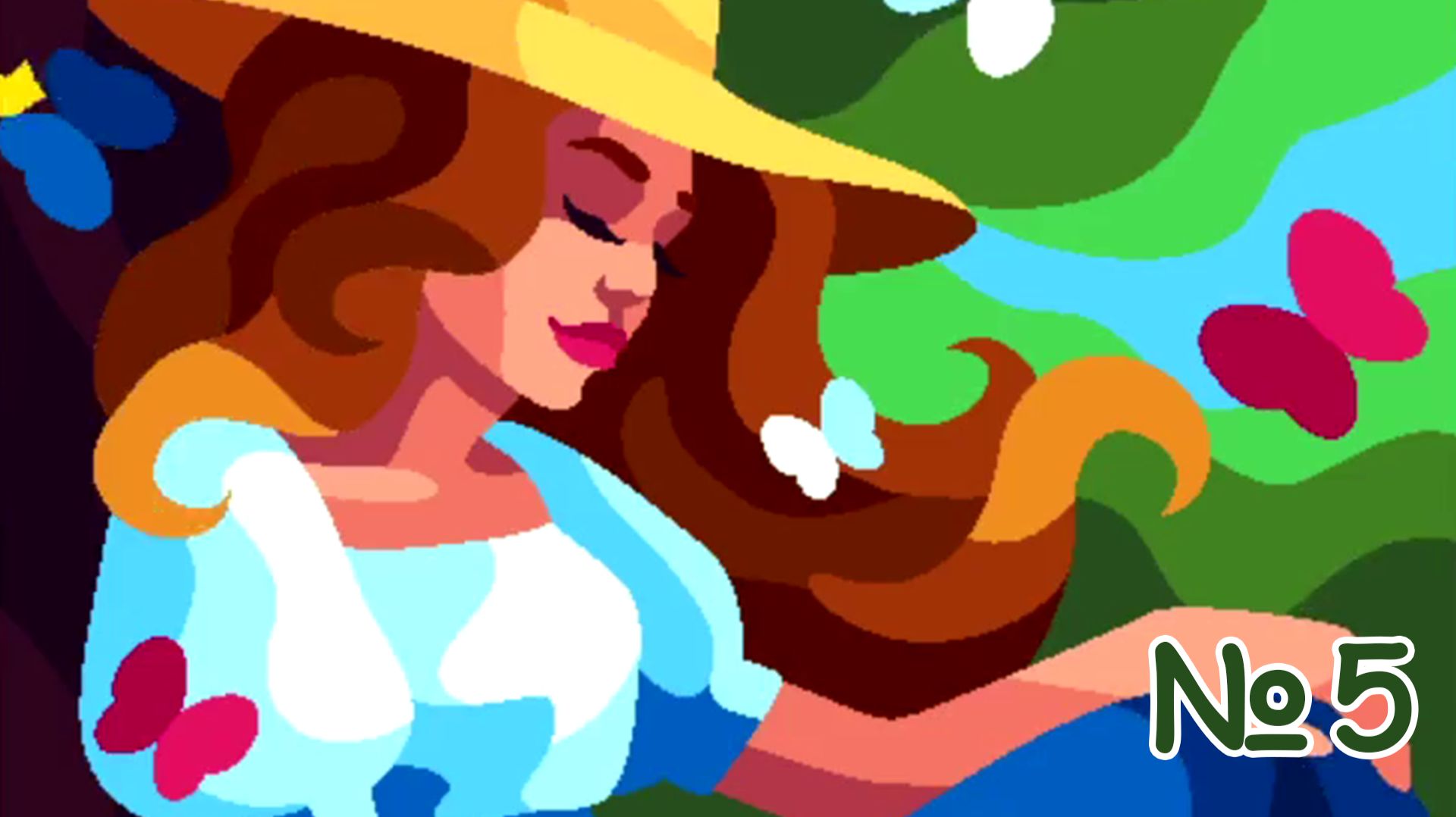 Прохождение игры Gallery Coloring book & decor без комментариев № 5