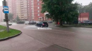 На Урале устраняют последствия мощных ливней.