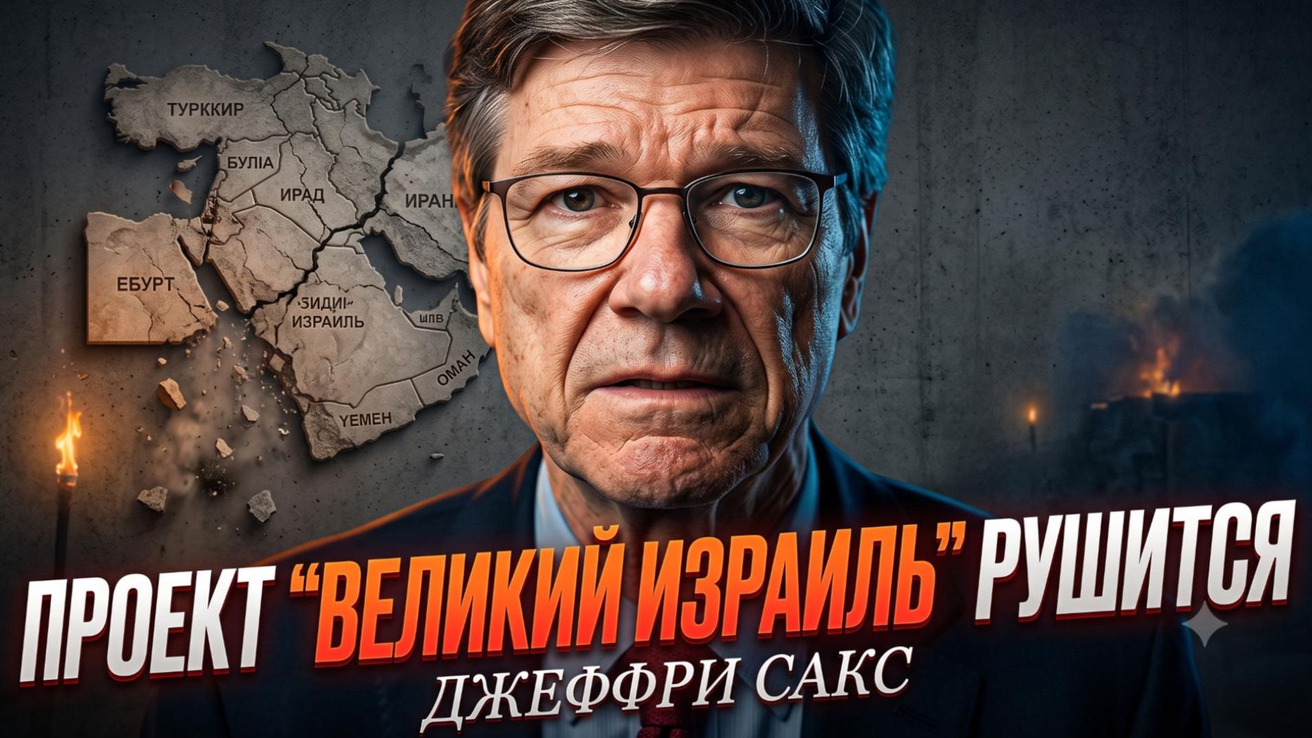 ⚡Джеффри Сакс | Проект "Великий Израиль" разваливается - мы это видим!