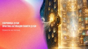 Новости из потока. Сокровища Души — практика активации памяти души | Ченнелинг Numerorum