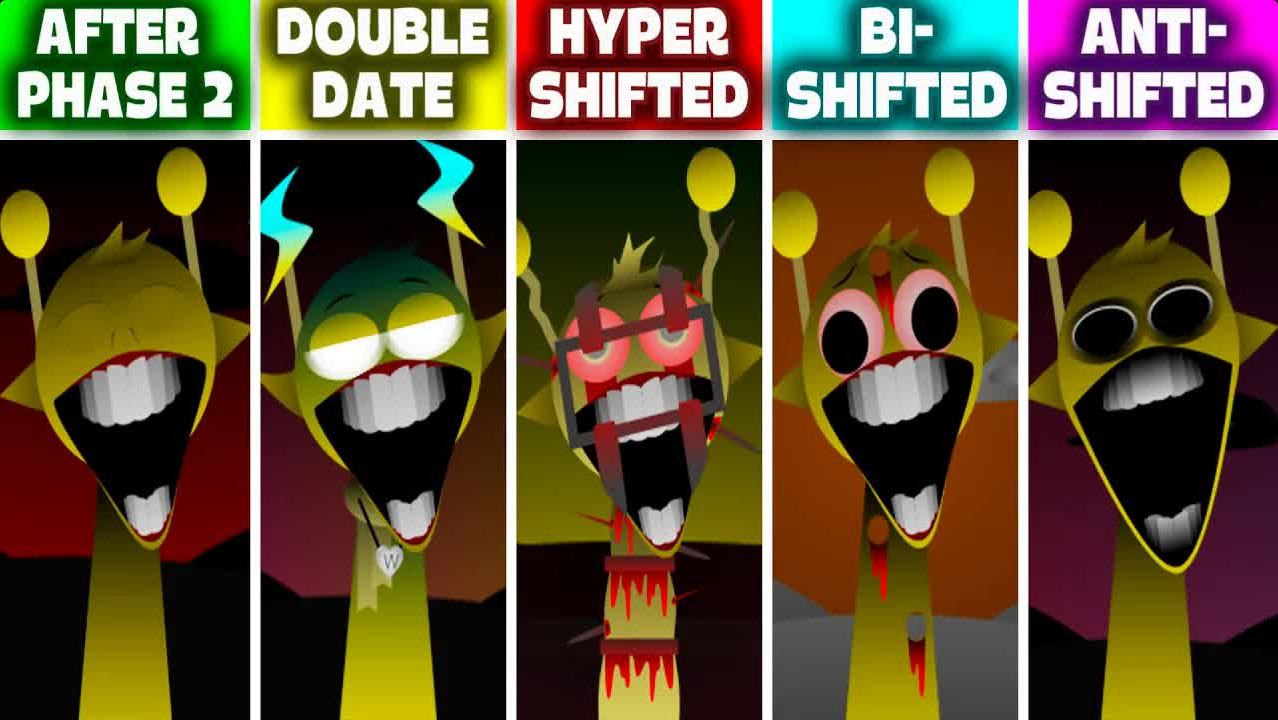 Sprunki HYPER SHIFTED, DOUBLE DATE, ANTI-SHIFTED, BI-SHIFTED НО ВСЕ это REPEAT После ФАЗЫ 2 смотреть онлайн