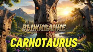 выживание за карнотавра/the cursed dinosaur isle