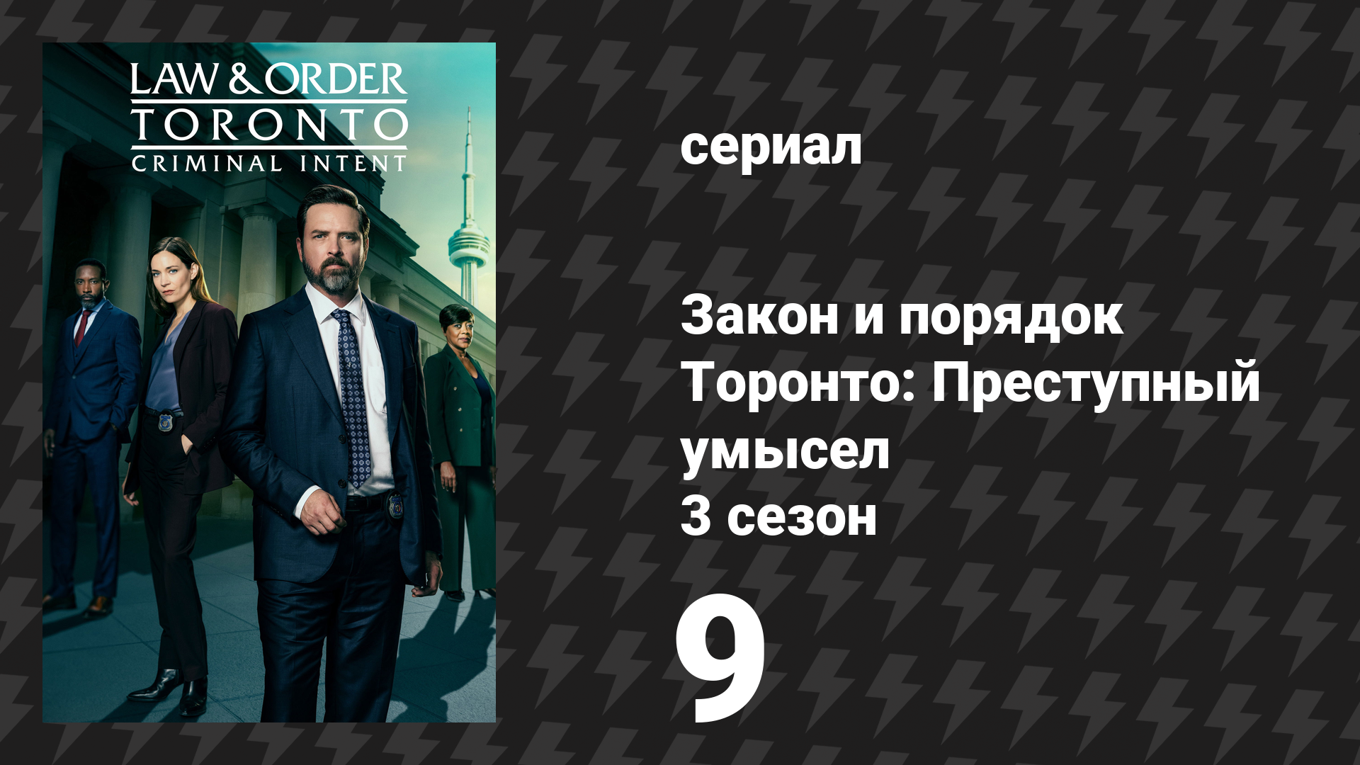 Закон и порядок Торонто: Преступный умысел 3 сезон 9 серия «Потерян и не найден» (сериал, 2026)