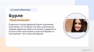 Исследуем происхождение, историю и значение фамилии Бурле, а также правильное склонение в различных
