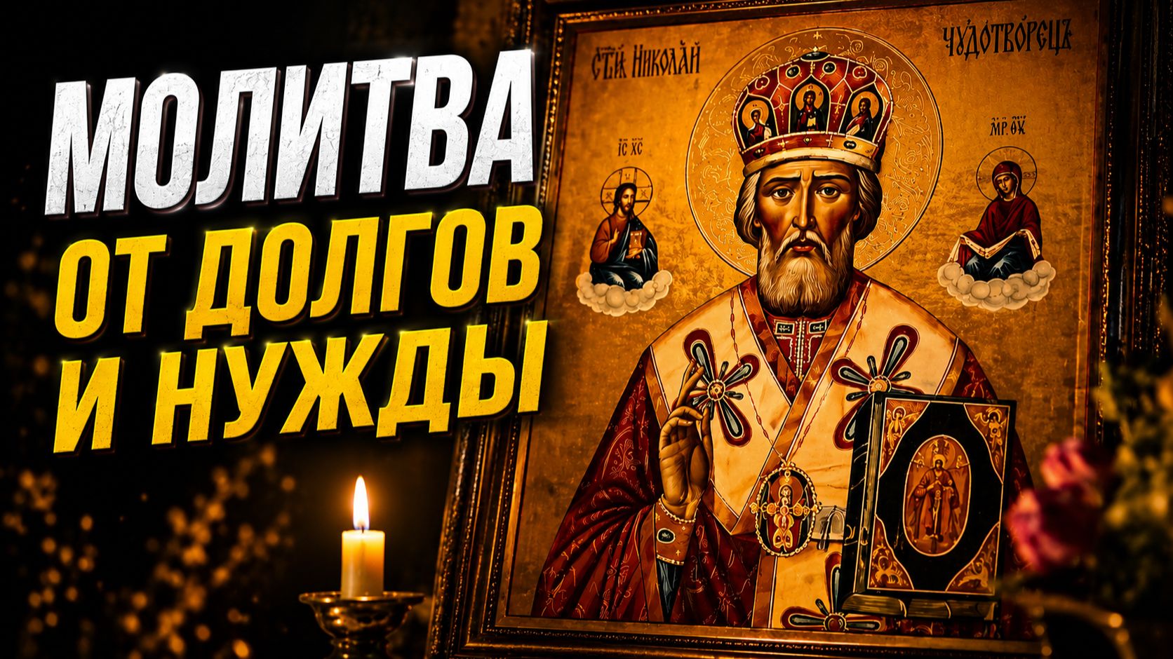 СИЛЬНАЯ МОЛИТВА ОТ ДОЛГОВ И КРЕДИТОВ | Когда деньги «зажали»