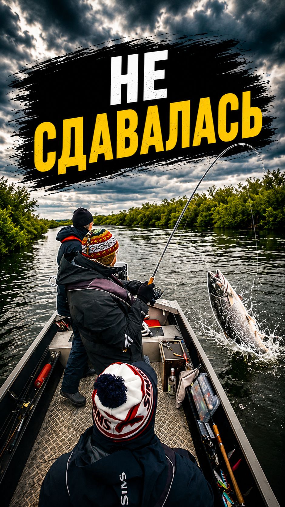 Чавыча не хотела сдаваться