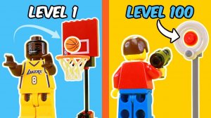 Я сделал 100 ТРИКОВЫХ ВЫСТРЕЛОВ в LEGO...