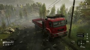 SnowRunner __  КОЛУМБИЯ. Сход камней