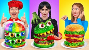 Кулинарный Челлендж# Уэнсдей Против Бабушки # Умные Гаджеты или Лайфхаки